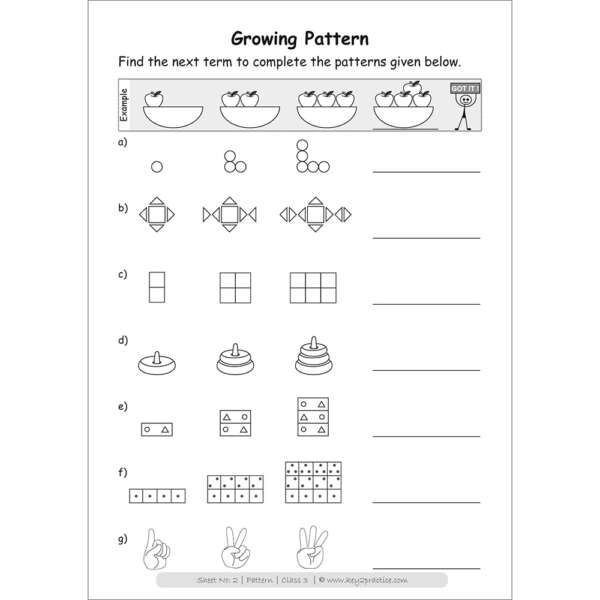 Pattern (properties of division) maths practice workbooks