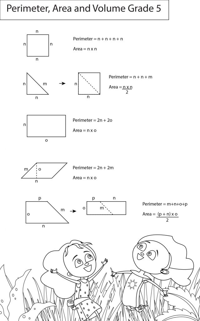 Maths Worksheets Grade 5 Chapter Perimeter - key2practice Workbooks