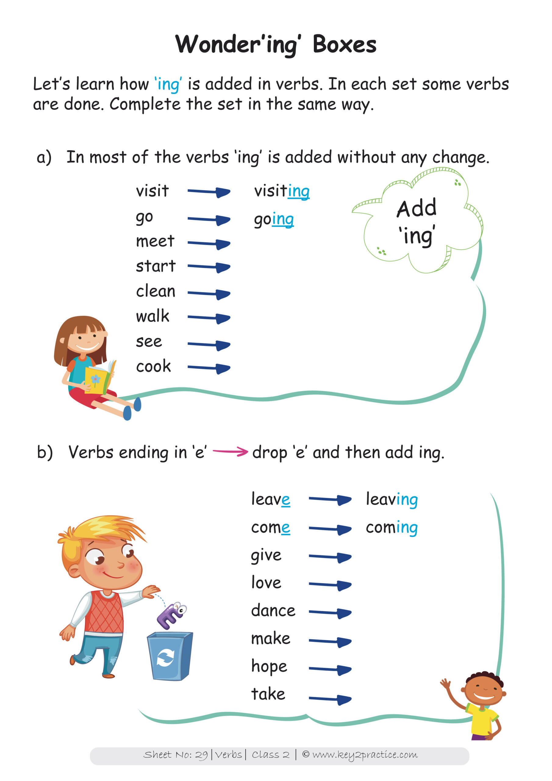 Worksheets For Class 2 English CBSE Class 2 English Worksheets 