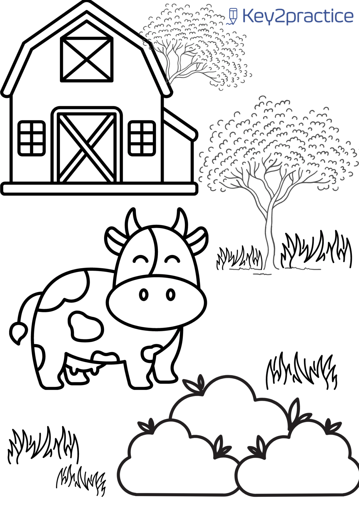 Free Worksheets I Colouring Sheets I Pre Primary - Key2practice