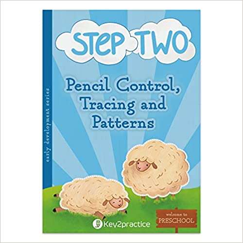 STEP TWO (pencil control, tracing and patterns) worksheets for english pre-primary