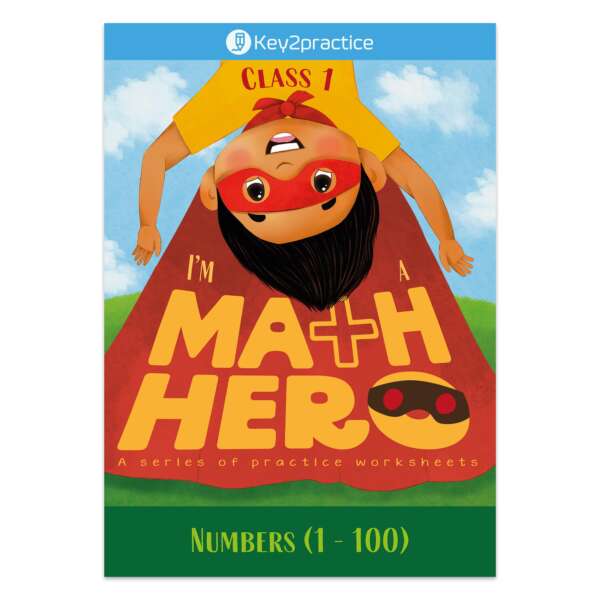 Class 1 Math Hero (Number 1 to 100) cover page