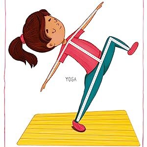 STEP TWO (yoga) tracing lines worksheets for english pre-primary